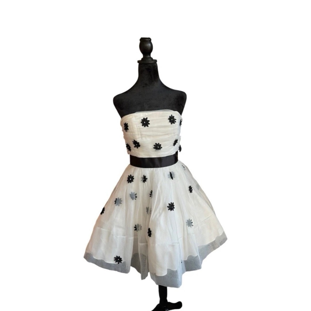 Vintage Betsey Johnson Y2K Organza Cupcake dress size 8